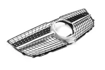 Mercedes GLK class X204 2008-2015 Frontgrill Diamond Silber (2013-2015) Foto 3