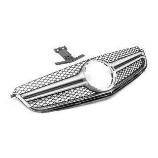Frontgrill AMG Silber (für C63) Foto 1