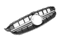 Mercedes C-сlass W205 2014-2021 Frontgrill C63-Design (für Avantgarde/AMG-Line/C43 AMG) Foto 5