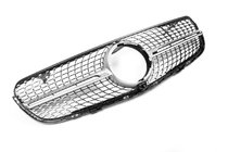 Mercedes GLC X253 2015-2022 Frontgrill Diamond Silber (2015-2019) Ohne Kameravorbereitung Foto 2