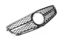 Mercedes C-class W204 2007-2015 Frontgrill AMG Silber Foto 1