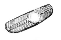 Mercedes GLC X253 2015-2022 Frontgrill Diamond Silver (für Base 2019-2022) Foto 2