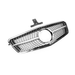 Frontgrill Diamond Silber (2009-2012) Mercedes E-сlass W212 2009-2016 Foto 3