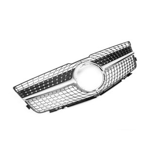 Frontgrill Diamond Silber (2009-2012) Mercedes GLK сlass X204 2008-2015 Foto 3