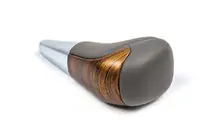 Toyota Land Cruiser 200 2007-2021 Schaltknauf (Graues Leder + Helles Holz) Foto 1