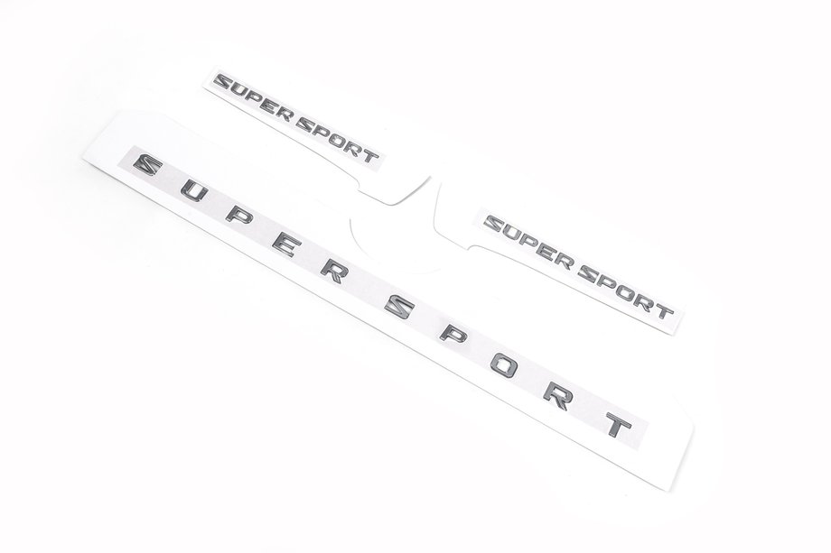 Toyota Land Cruiser 200 2007-2021 Emblem-Set Supersport (3 Stk) Image