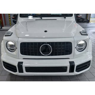 Kühlergrill und Scheinwerferabdeckungen G63 Mercedes G class W463 2018-2024 Foto 2
