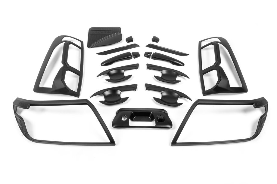 Nissan Navara/NP300 2016- Satz Abdeckungen (schwarzes ABS) Image