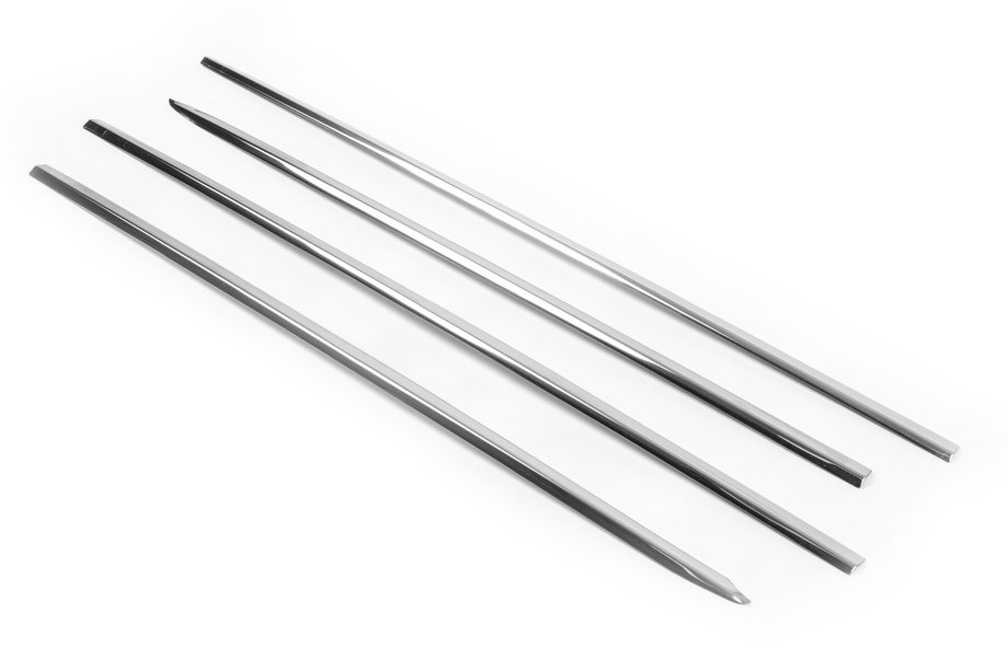 Honda CRV 2001-2006 Fensterzierleisten unten Edelstahl (4 Stk.) Image