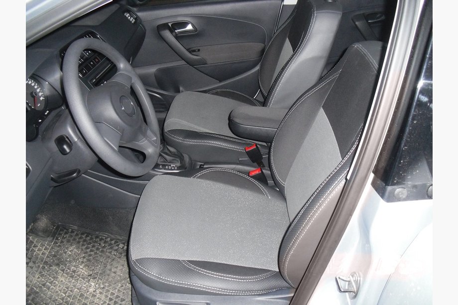 Volkswagen Polo 2010-2017 Autositzbezüge SoyuzAuto Premium Image