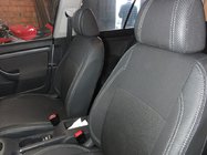 Volkswagen Golf 5 2003-2009 Autositzbezüge (Kunstleder↗Stoff, Premium) Foto 2