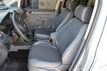 Volkswagen Caddy 2010-2015 Autositzbezüge (Kunstleder↗Stoff, Premium) Foto 6