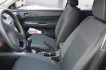 Mitsubishi Lancer 9 2004-2008 Autositzbezüge (Kunstleder↗Stoff, Premium) Foto 4