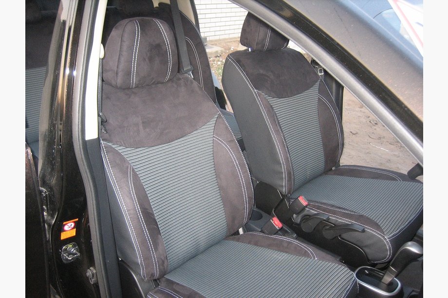Nissan Tiida 2011-2014 Autositzbezüge SoyuzAuto Premium Image