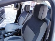 Renault Fluence 2009-2016 Autositzbezüge (2009-2012, Kunstleder↗Stoff, Premium) Durchgehende Rücksitzbank Foto 6