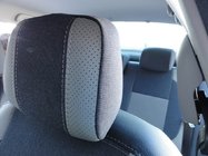 Renault Fluence 2009-2016 Autositzbezüge (2009-2012, Kunstleder↗Stoff, Premium) Durchgehende Rücksitzbank Foto 4