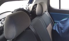 Skoda Fabia 2000-2007 Autositzbezüge (Kunstleder↗Stoff, Premium) Foto 2