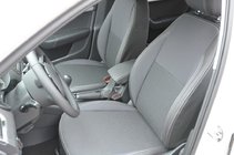 Skoda Octavia III A7 2013-2019 Autositzbezüge (Kunstleder↗Stoff, Premium) Foto 1
