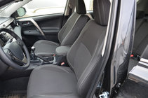 Toyota Rav 4 2013-2018 Autositzbezüge (Kunstleder↗Stoff, Premium) Foto 1