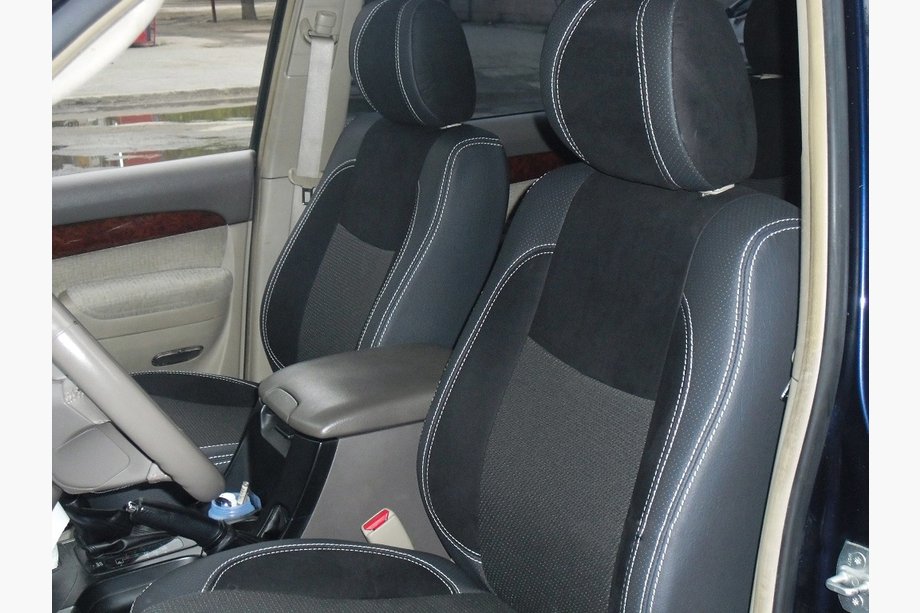 Toyota Land Cruiser Prado 120 2002-2009 Autositzbezüge SoyuzAuto Premium-Serie Image