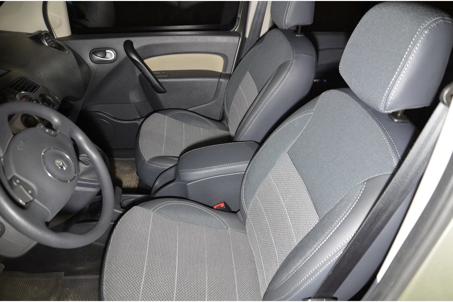 Renault Kangoo 2008–2020 Neuheit !!! Vordersitzbezüge aus Kunstleder MW-Brothers Image