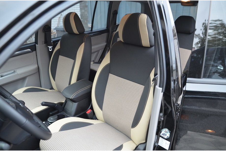 Mitsubishi Pajero Sport 2008-2015 Autositzbezüge SoyuzAuto Premium Image