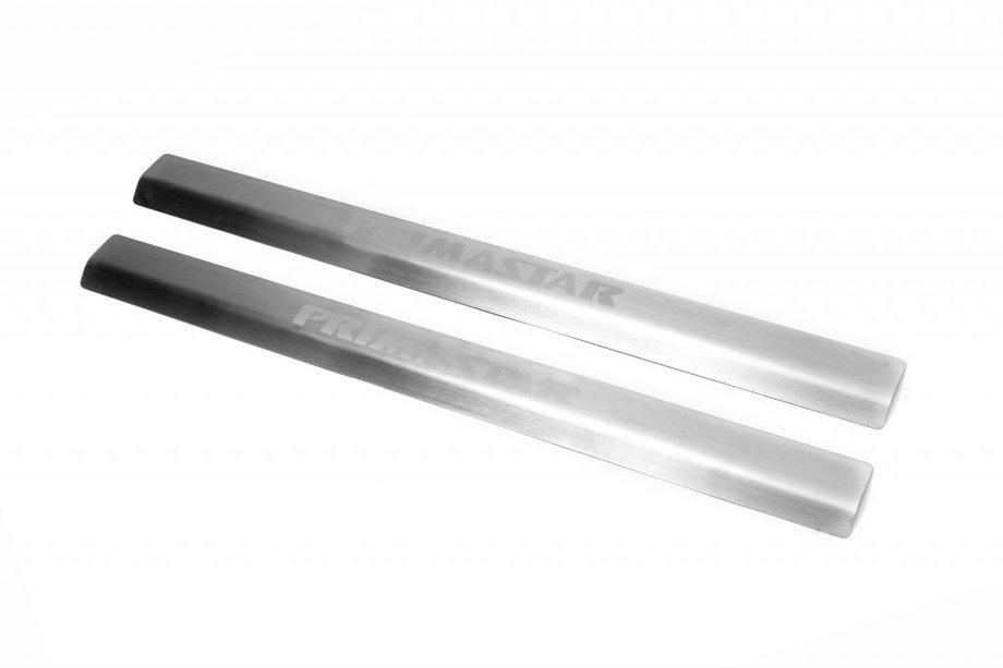 Nissan Primastar 2002-2014 Einstiegsleisten Laser-Style (2 Stk, Stahl) Foto 1