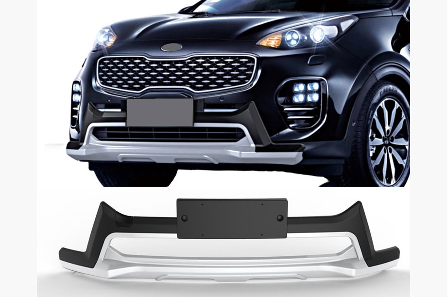 Kia Sportage 2015-2021 Front- und Heckschürzen Abdeckung 2015-2019 V3 (Kunststoff) Image
