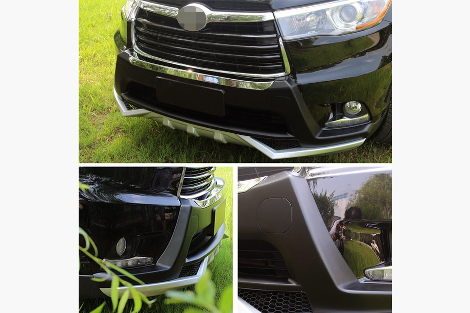 Toyota Highlander 2013-2019 Front- und Heckaufsätze 2014-2017 (2 Stk) Image