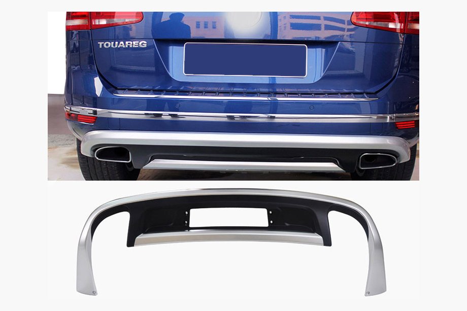 Volkswagen Touareg 2010-2018 Front- und Hecklippe V1 (2014↗) Foto 2