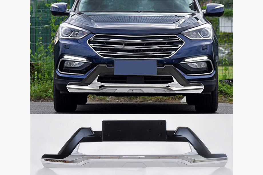 Hyundai Santa Fe 3 2012-2018 Front- und Heckstoßstangenabdeckungen (2016-2018) Image