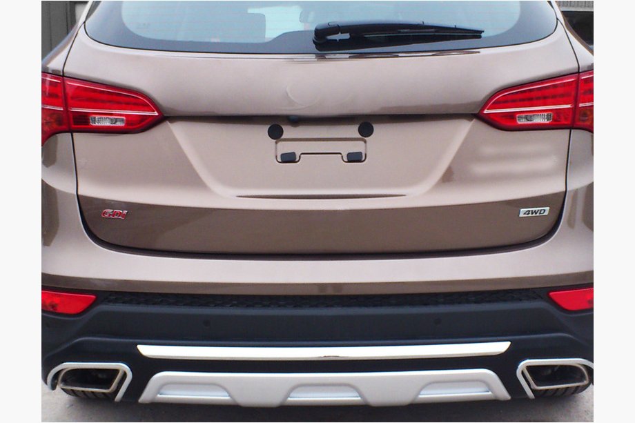 Hyundai Santa Fe 3 2012-2018 Heckschürze Aufsatz (2012-2016) Image