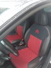 Citroen C-3 2002-2009 Autositzbezüge (Kunstleder↗Stoff, Premium) Foto 1