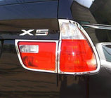BMW X5 E53 1999–2006 Chrom Rückleuchten Abdeckungen (Kunststoff) Foto 1