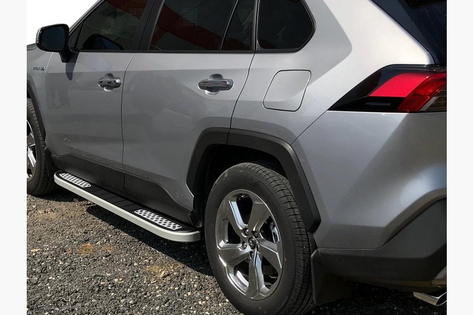 Toyota Rav 4 2019–2025 Seitenschweller Tayga V2 (2 Stk., Aluminium) Image