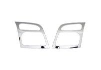 Ford Connect 2002–2006 Scheinwerfer Blenden OmsaLine (2 Stk., ABS Chrom) Foto 2