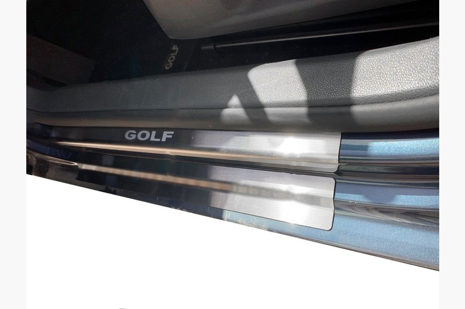 Volkswagen Golf 5 2003-2009 Einstiegsleisten Nataniko Standard (Edelstahl) SW, 4 Stück Image