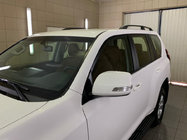 Toyota Land Cruiser Prado 150 2009-2023 Dachreling türkisches Design (Schwarz, 2 Stk) Foto 1