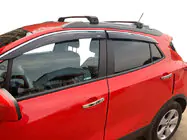 Opel Mokka 2012-2021 Windabweiser mit Chromleiste (4 Stk, Niken) Foto 1