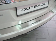 Subaru Outback 2009-2014 Heckstoßstangenabdeckung Natanika (Edelstahl) Foto 1