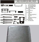 Mercedes C-class W202 1993-2001 AKTION! Aluminium-Optik Armaturenbrett Blenden (1993-1995) Foto 1