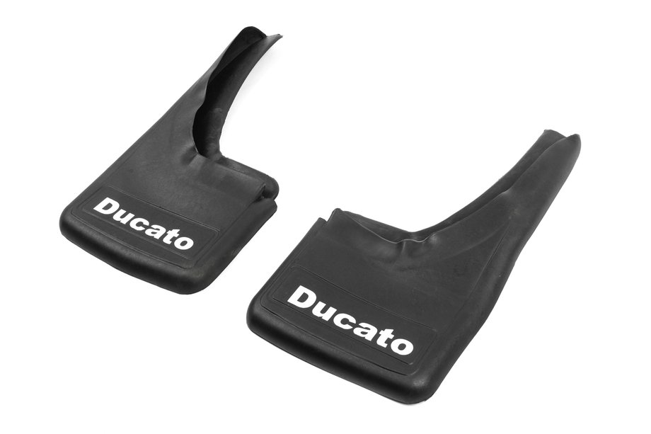 Fiat Ducato 1995-2006 Premium Passgenaue Schmutzfänger mit Vertiefungen (2 Stk) Image