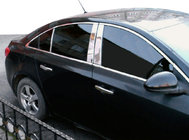 Fiat Albea 2002-2012 Edelstahl Türsäulen Zierleisten (4 Stk) Foto 1