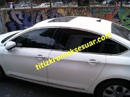 Citroen C-5 2008-2017 Komplettset Fensterrahmen Zierleisten (12 Stk, Edelstahl) Foto 2