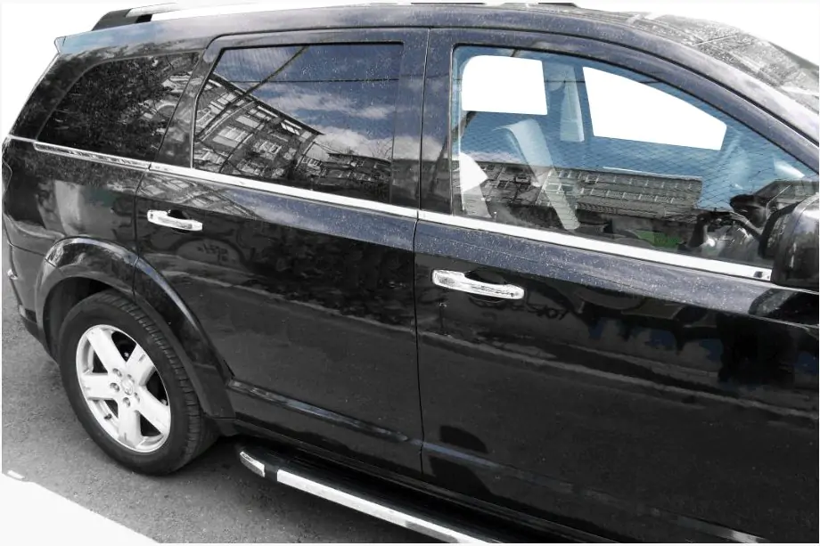 Dodge Journey 2008-2020 Fensterleisten Edelstahl (6 Stk) Image