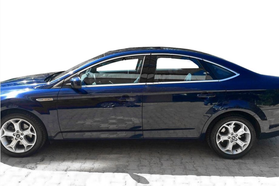 Ford Mondeo 2008-2014 Fensterzierleisten oben Edelstahl (6 Stk) Image