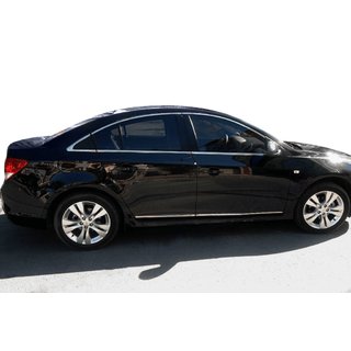 Chrom Türleisten Abdeckungen (Edelstahl) Chevrolet Cruze 2009–2015 Foto 1