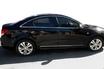Chevrolet Cruze 2009–2015 Chrom Türleisten Abdeckungen (Edelstahl) Foto 1