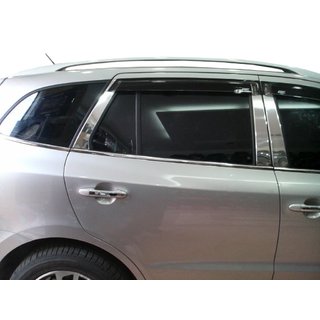 Edelstahl Türsäulen Zierleisten (6 Stk) Hyundai Santa Fe 2 2006-2012 Foto 3