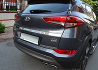 Hyundai Tucson TL 2016-2021 Kofferraumleisten Abdeckung (2-teilig, Edelstahl) Foto 4
